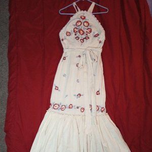 NWT Free People Chrysanthemum Kiss Dress - Ecru Combo, size 6